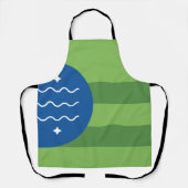 Vlag van Bellingham, Washington Schort (Voorkant)