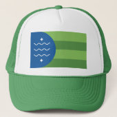 Vlag van Bellingham, Washington Trucker Pet (Voorkant)