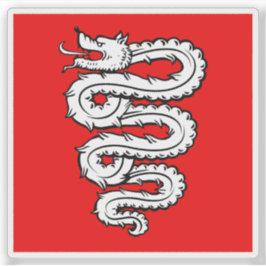 Vlag van Bellinzona, Zwitserland Sticker