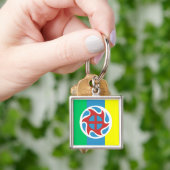 Vlag van Beloit, Sleutelhanger van Wisconsin (Hand)