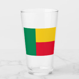 Vlag van Benin (Afrika) Glas