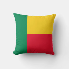 Vlag van Benin (Afrika) Kussen