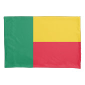 Vlag van Benin (Afrika) Kussensloop (Voorkant-Links)