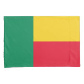 Vlag van Benin (Afrika) Kussensloop (Voorkant-Rechts)