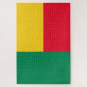 Vlag van Benin (Afrika) Legpuzzel (Verticaal)