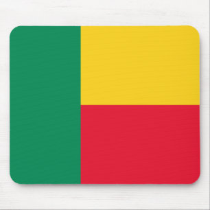 Vlag van Benin (Afrika) Muismat