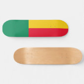 Vlag van Benin (Afrika) Persoonlijk Skateboard (Horizontaal)