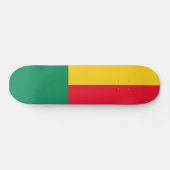 Vlag van Benin (Afrika) Persoonlijk Skateboard (Horizontaal)