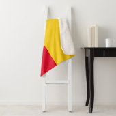 Vlag van Benin (Afrika) Sherpa Deken (In situ)