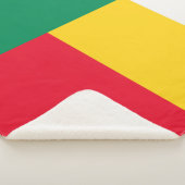 Vlag van Benin (Afrika) Sherpa Deken (3/4)