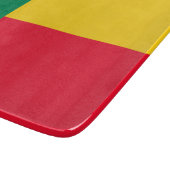 Vlag van Benin (Afrika) Snijplank (Hoek)