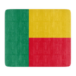 Vlag van Benin (Afrika) Snijplank