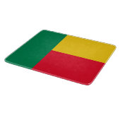 Vlag van Benin (Afrika) Snijplank (Hoek)