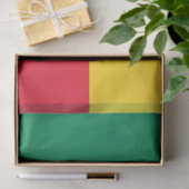 Vlag van Benin (Afrika) Tissuepapier (Geschenk)