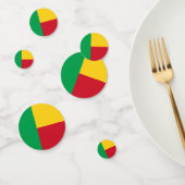 Vlag van Benin Confetti (Groep)