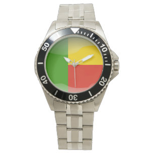 Vlag van Benin Horloge