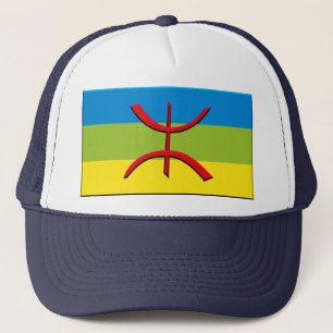 vlag van Berbere of Amazigh - Gepersonaliseerd Trucker Pet