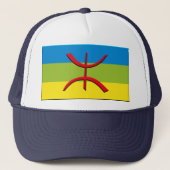 vlag van Berbere of Amazigh Trucker Pet (Voorkant)