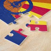 vlag van Berg biking Arizona Legpuzzel (Zijkant)