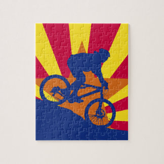 vlag van Berg biking Arizona Legpuzzel