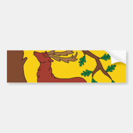 Vlag van Berkshire (VK) Bumpersticker