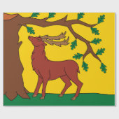 Vlag van Berkshire (VK) Cadeaupapier (Vlak)