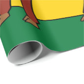 Vlag van Berkshire (VK) Cadeaupapier (Rol Hoek)
