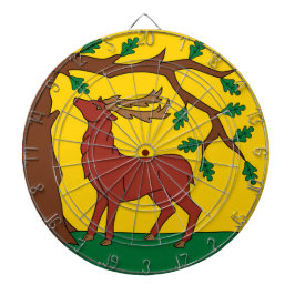 Vlag van Berkshire (VK) Dartbord