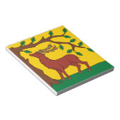 Vlag van Berkshire (VK) Notitieblok (Schuin)