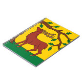 Vlag van Berkshire (VK) Notitieboek (Linkerzijde)