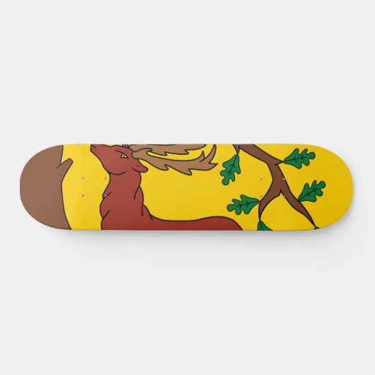 Vlag van Berkshire (VK) Persoonlijk Skateboard (Horizontaal)
