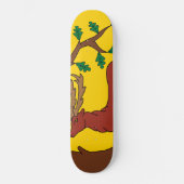 Vlag van Berkshire (VK) Persoonlijk Skateboard (Voorkant)
