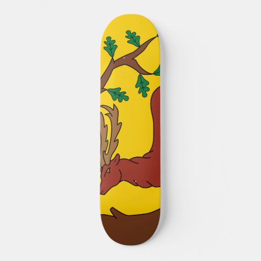 Vlag van Berkshire (VK) Persoonlijk Skateboard (Voorkant)