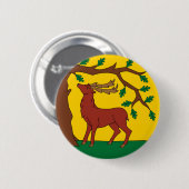 Vlag van Berkshire (VK) Ronde Button 5,7 Cm (Voorkant /achterkant)