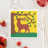 Vlag van Berkshire (VK) Servet (Insitu)