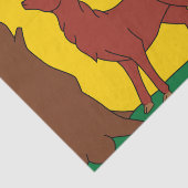 Vlag van Berkshire (VK) Tissuepapier (Detail)