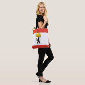 Vlag van Berlijn Boodschappentas Tote Bag (Op model)