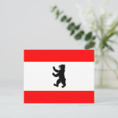 Vlag van Berlijn Briefkaart (Staand voorkant)