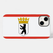 Vlag van Berlijn Case-Mate iPhone Case (Achterkant (horizontaal))