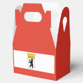 Vlag van Berlijn Favoriet Box Bedankdoosjes (Geopend)