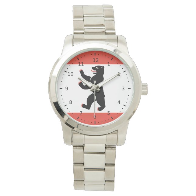 Vlag van Berlijn Horloge (Voorkant)