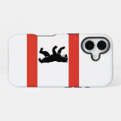 Vlag van Berlijn iPhone 16 Hoesje (Achterkant horizontaal)