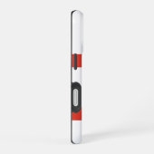 Vlag van Berlijn iPhone 16 Hoesje (Rechterkant)