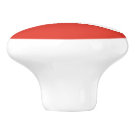 Vlag van Berlijn Keramische Knop (Zijkant)