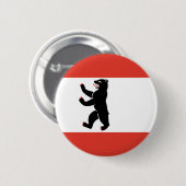 Vlag van Berlijn Knop Ronde Button 5,7 Cm (Voorkant /achterkant)