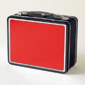 Vlag van Berlijn Metalen Lunch Box (Achterkant)