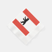 Vlag van Berlijn Napkins Servet (Hoek)