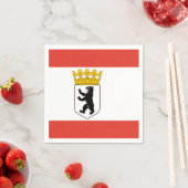 Vlag van Berlijn Napkins Servet (Insitu)