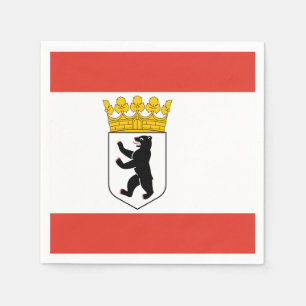 Vlag van Berlijn Napkins Servet