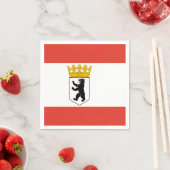 Vlag van Berlijn Napkins Servet (Insitu)